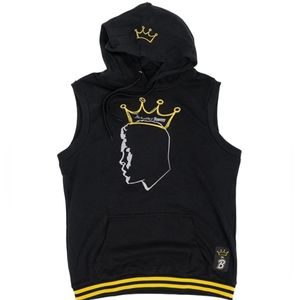 Muhammad Ali X Superare X Bangarang Sleeveless Hoodie 2XL "King Ali" Embroidered